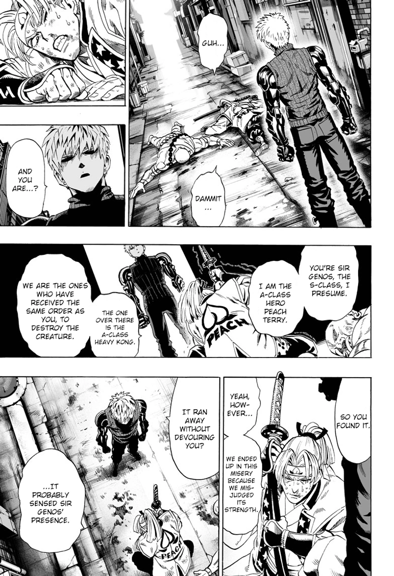 One Punch Man Manga Chapter 40.6 page 9 - Lost Cat | Volume 8 Extras scene