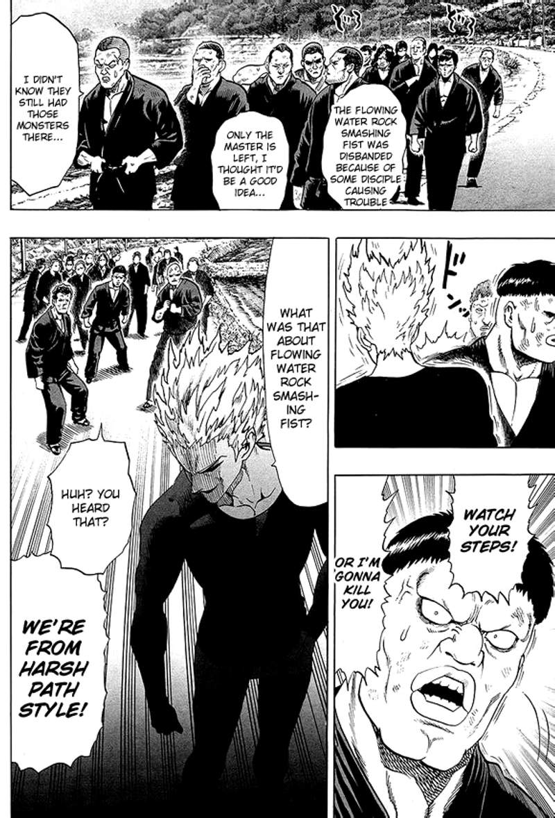 One Punch Man Manga Chapter 40.7 page 20 - Lobster | Volume 8 Extras scene