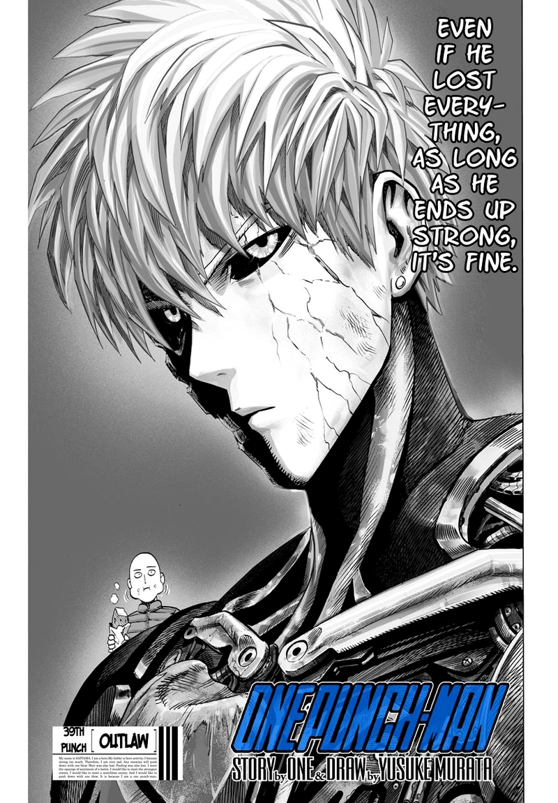 One Punch Man Manga Chapter 40 page 1 - Outlaw scene
