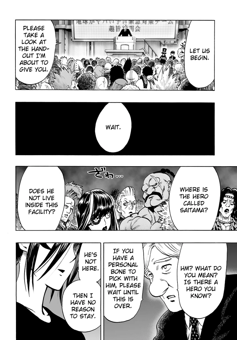 One Punch Man Manga Chapter 40 page 12 - Outlaw scene