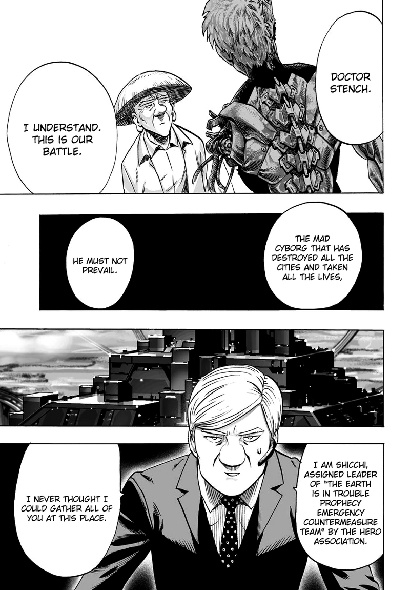 One Punch Man Manga Chapter 40 page 7 - Outlaw scene