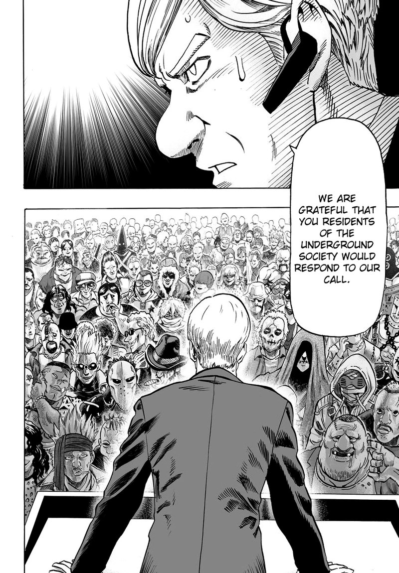 One Punch Man Manga Chapter 40 page 8 - Outlaw scene