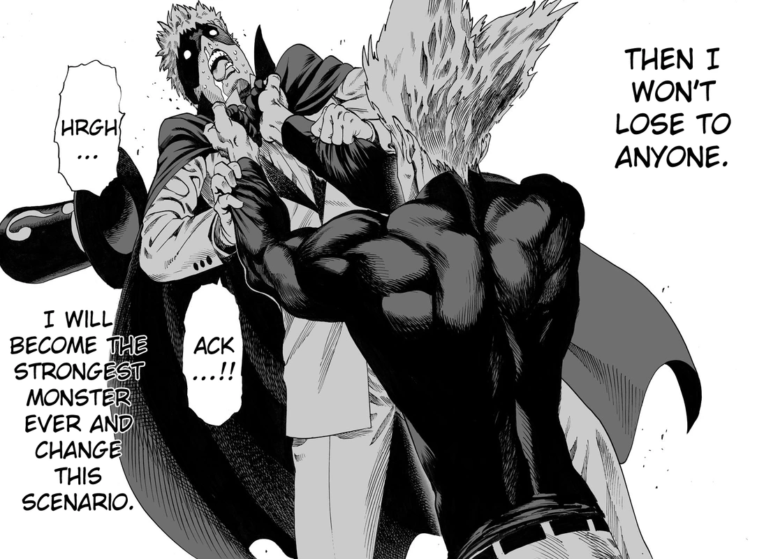 One Punch Man Manga Chapter 41 page 8 - The Man Who Wants To Be A Monster scene