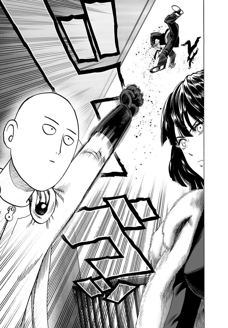 One Punch Man Manga Chapter 42 page 17 - Blizzard Group scene