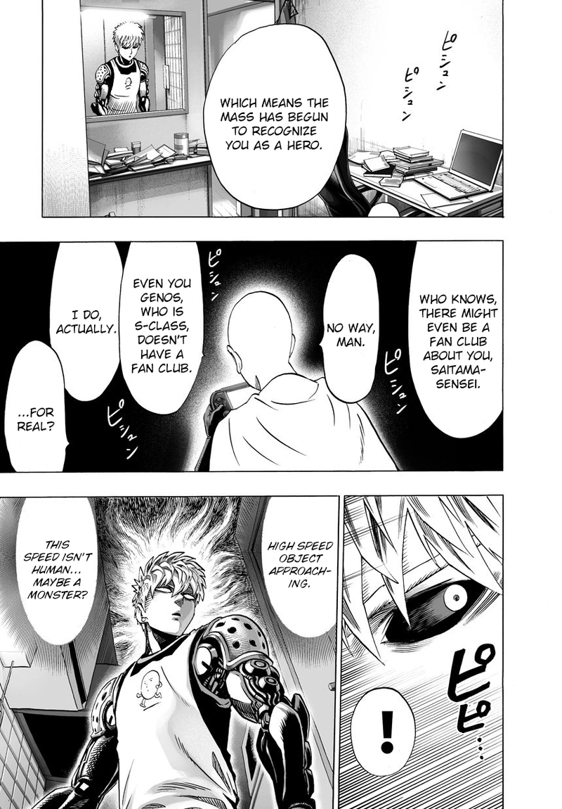 One Punch Man Manga Chapter 42 page 5 - Blizzard Group scene