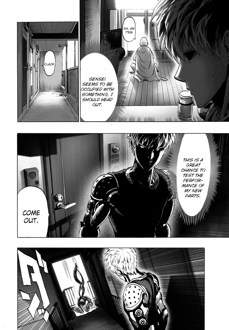 One Punch Man Manga Chapter 42 page 6 - Blizzard Group scene