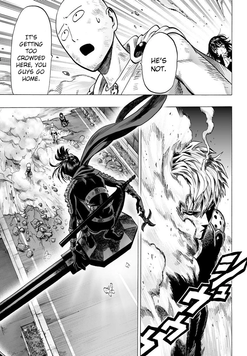 One Punch Man Manga Chapter 43 page 25 - Don't Look Down On Heroes! scene