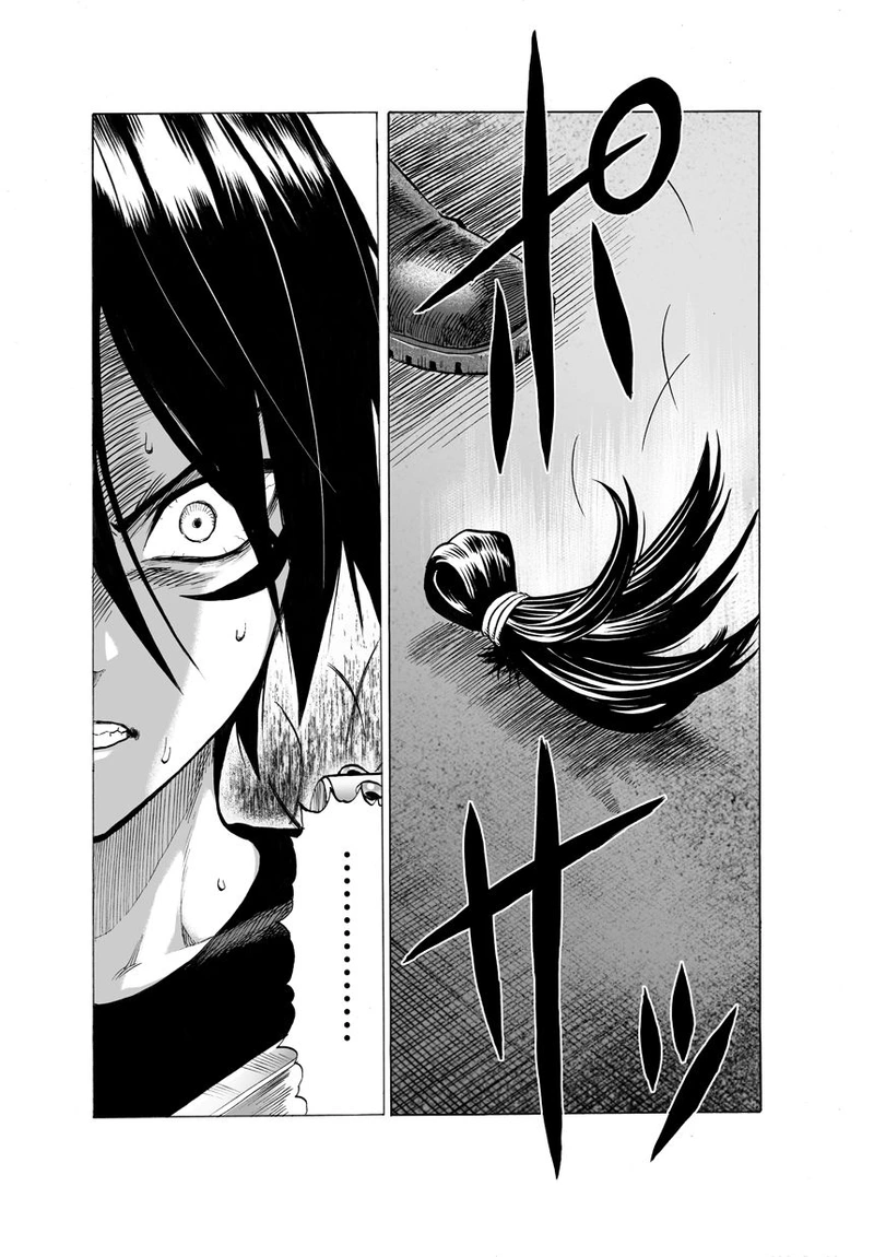 One Punch Man Manga Chapter 44 page 13 - Accelerate scene