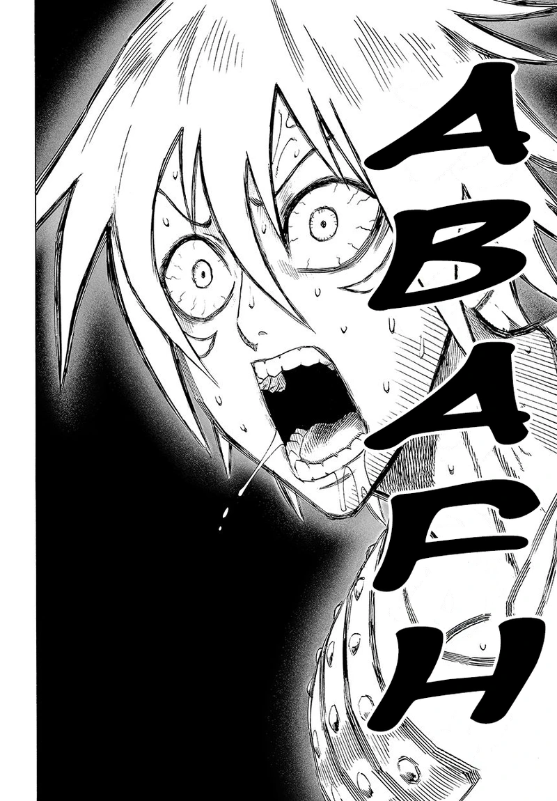 One Punch Man Manga Chapter 44 page 31 - Accelerate scene