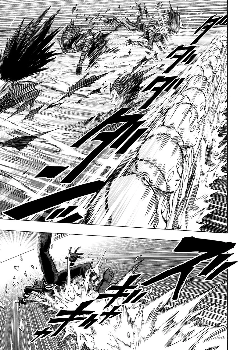 One Punch Man Manga Chapter 44 page 32 - Accelerate scene