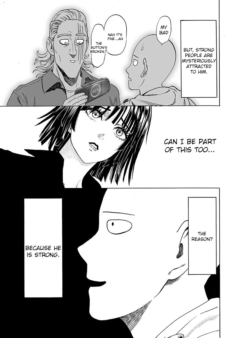 One Punch Man Manga Chapter 45 page 17 - Hero Name scene