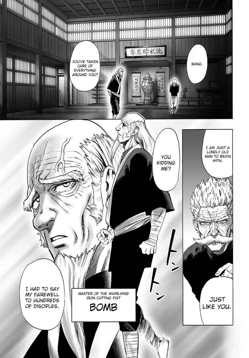One Punch Man Manga Chapter 46 page 20 - Hero Hunt scene