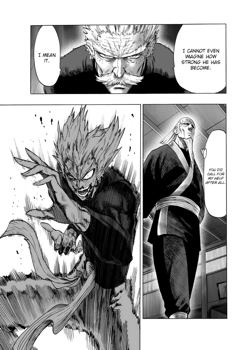 One Punch Man Manga Chapter 46 page 22 - Hero Hunt scene