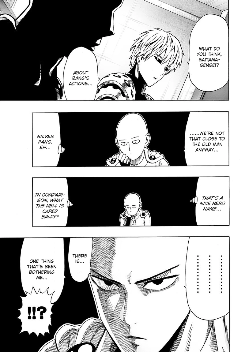 One Punch Man Manga Chapter 46 page 7 - Hero Hunt scene