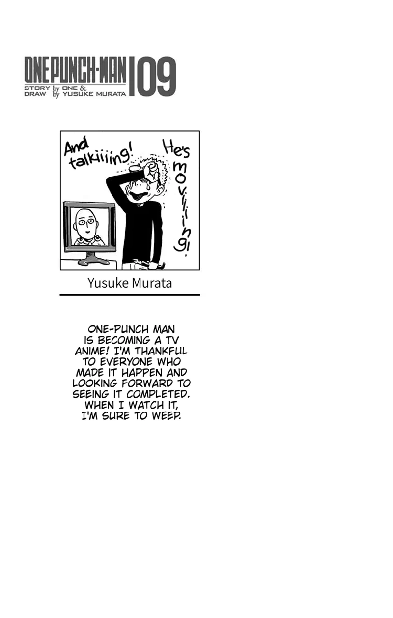 One Punch Man Manga Chapter 47.5 page 18 - Struggle of the Blizzard Group | Volume 9 Extras scene