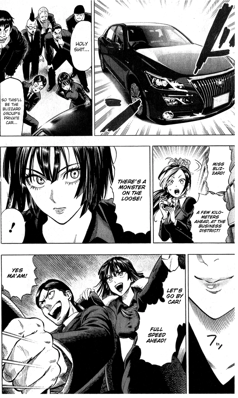 One Punch Man Manga Chapter 47.5 page 9 - Struggle of the Blizzard Group | Volume 9 Extras scene