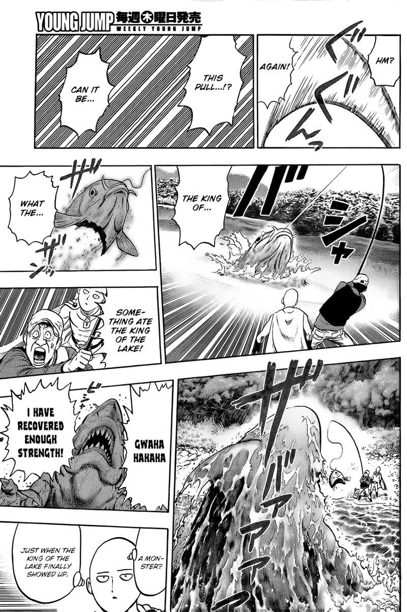 One Punch Man Manga Chapter 47.6 page 7 - Catch & Smash | Volume 9 Extras scene