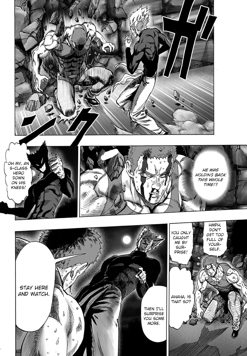 One Punch Man Manga Chapter 47 page 13 - Technique scene