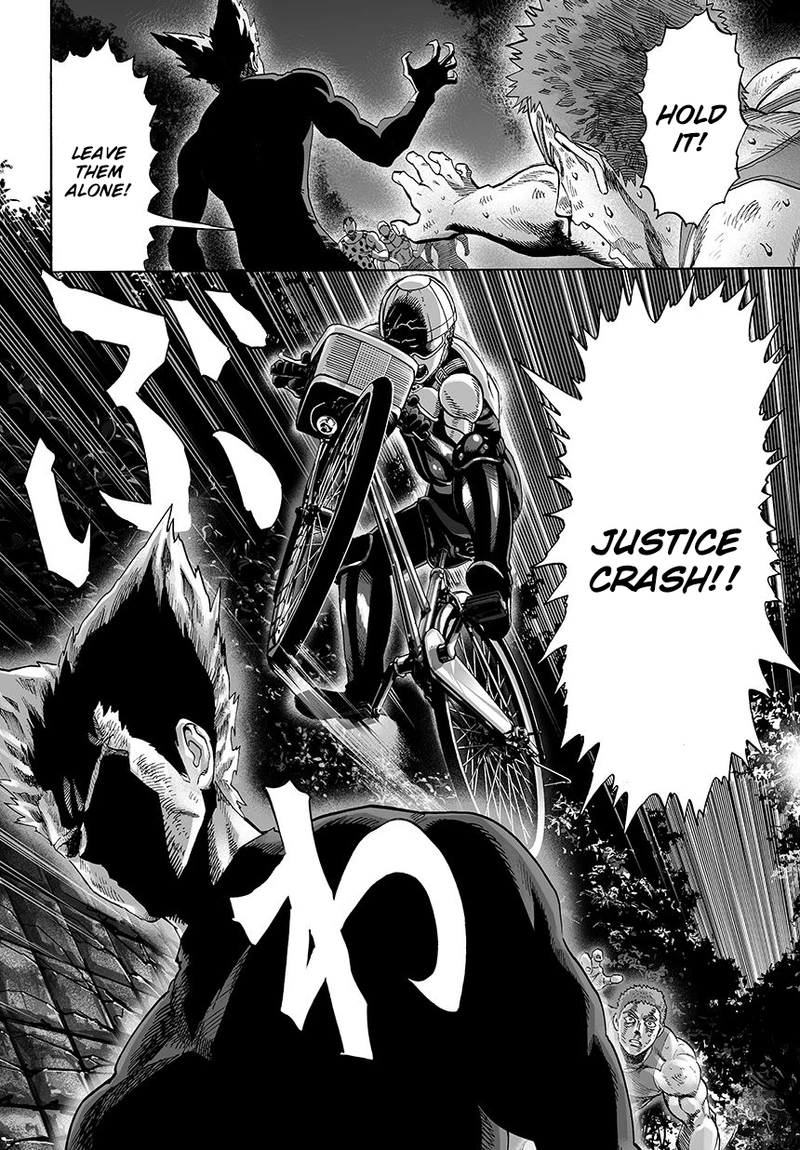 One Punch Man Manga Chapter 47 page 15 - Technique scene