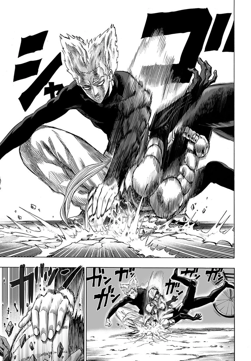 One Punch Man Manga Chapter 47 page 16 - Technique scene