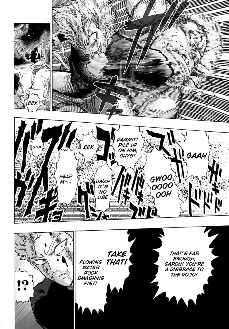 One Punch Man Manga Chapter 47 page 21 - Technique scene