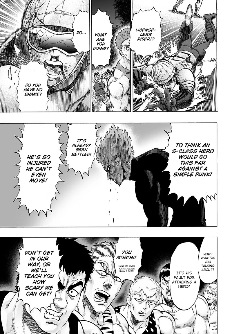 One Punch Man Manga Chapter 47 page 6 - Technique scene