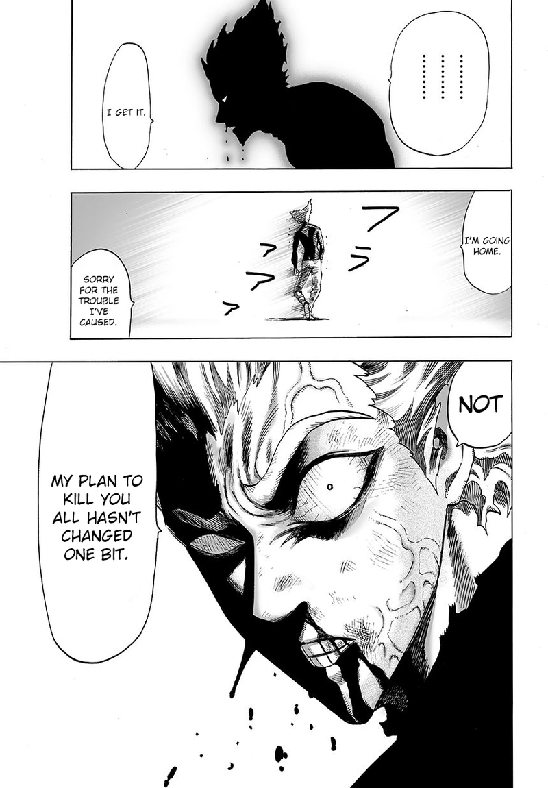 One Punch Man Manga Chapter 47 page 8 - Technique scene