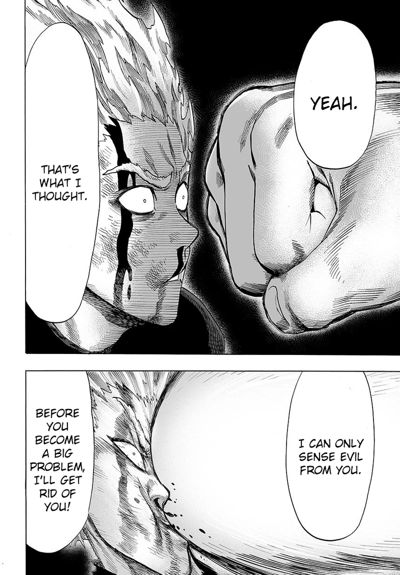 One Punch Man Manga Chapter 47 page 9 - Technique scene
