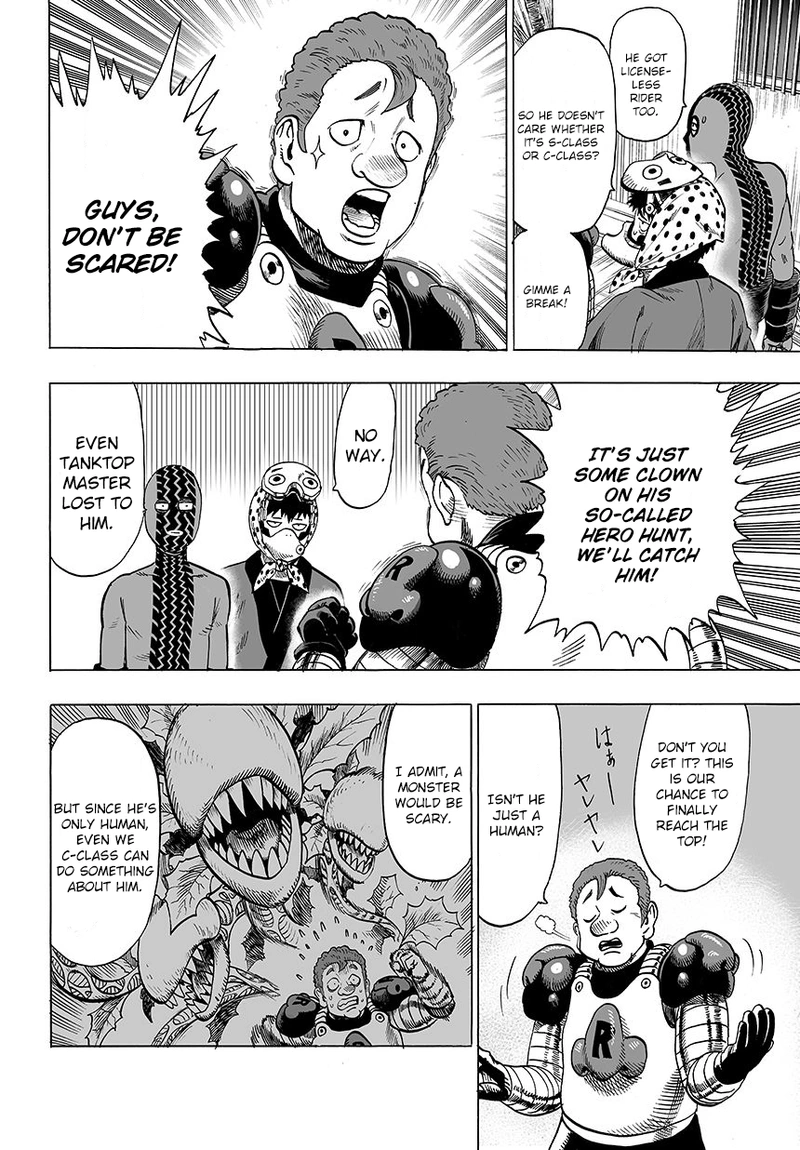 One Punch Man Manga Chapter 48 page 2 - Banana scene