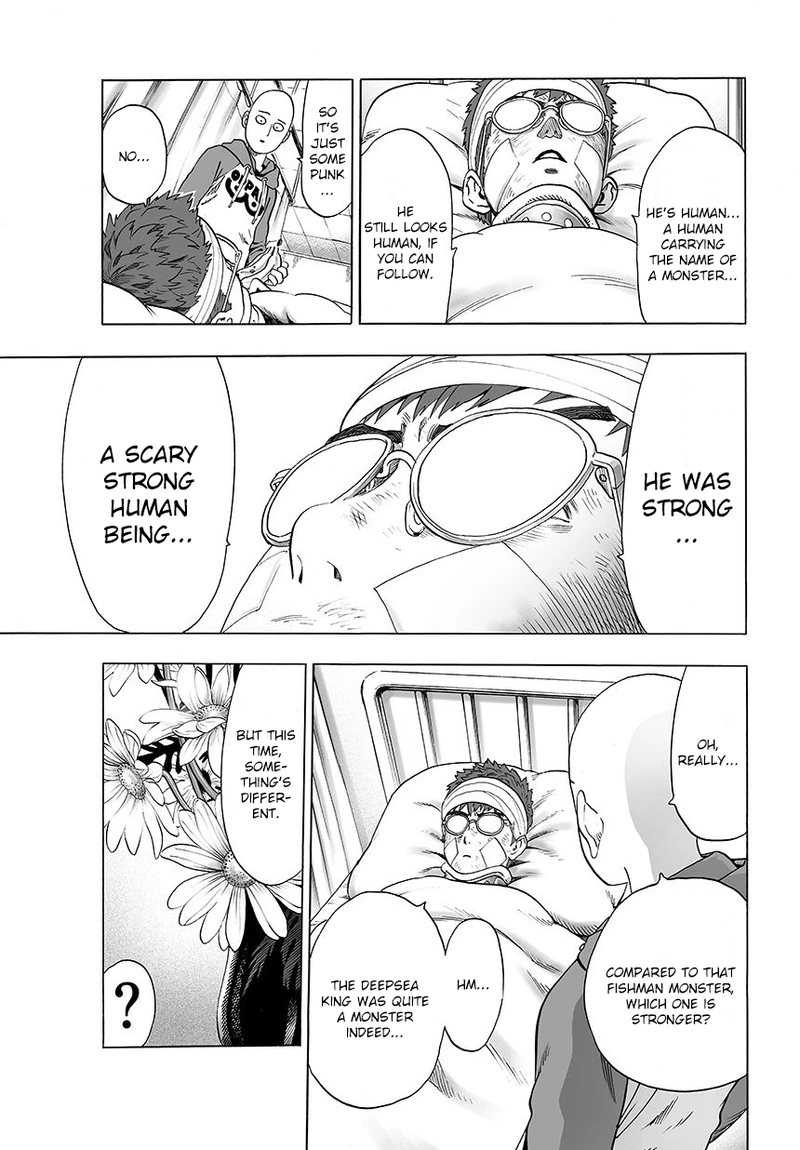 One Punch Man Manga Chapter 48 page 7 - Banana scene