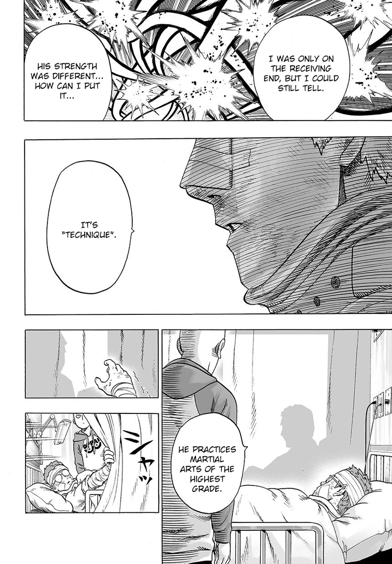 One Punch Man Manga Chapter 48 page 8 - Banana scene