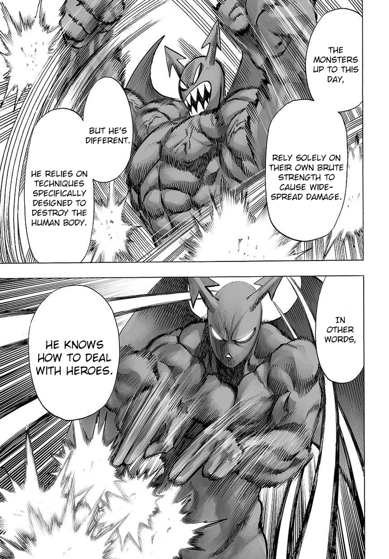 One Punch Man Manga Chapter 49 page 6 - I'm Bored Anyway scene