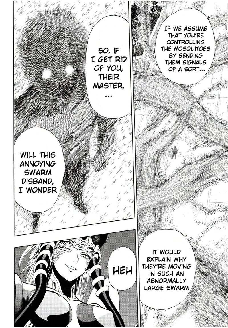 One Punch Man Manga Chapter 5 page 15 - Itch Explosion scene