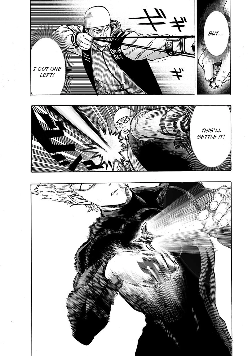One Punch Man Manga Chapter 50 page 12 - Ride in Tone! scene