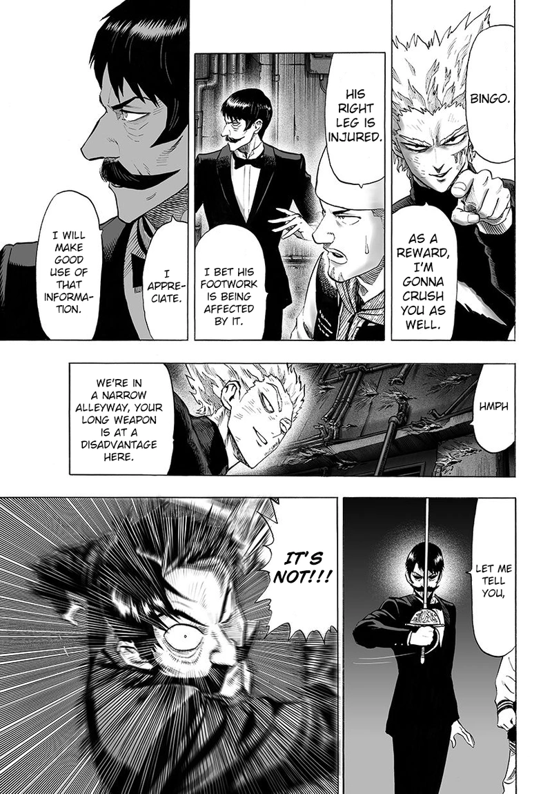 One Punch Man Manga Chapter 50 page 18 - Ride in Tone! scene