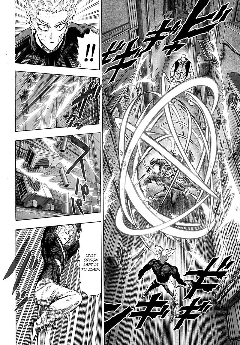 One Punch Man Manga Chapter 50 page 19 - Ride in Tone! scene