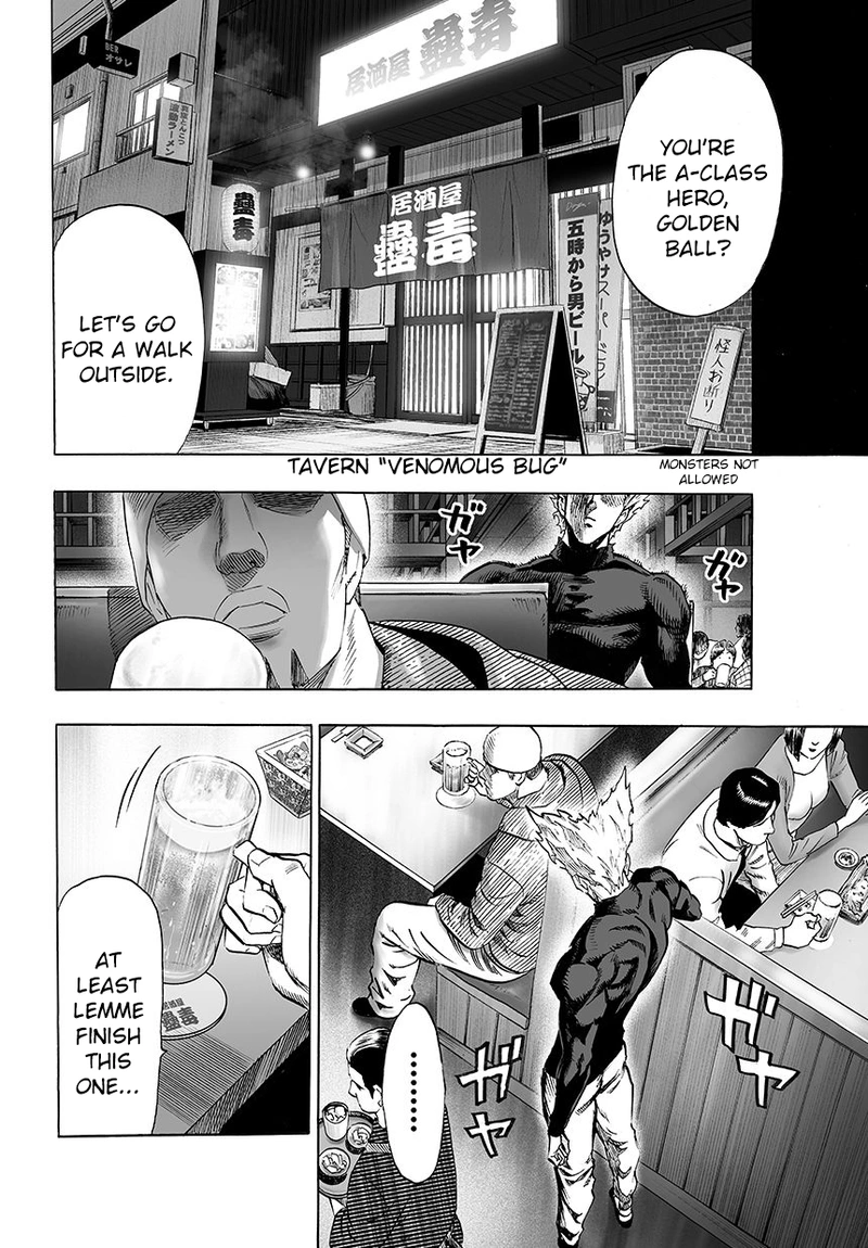 One Punch Man Manga Chapter 50 page 2 - Ride in Tone! scene