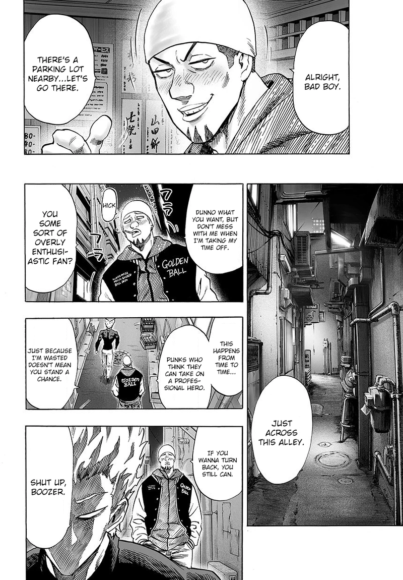 One Punch Man Manga Chapter 50 page 4 - Ride in Tone! scene