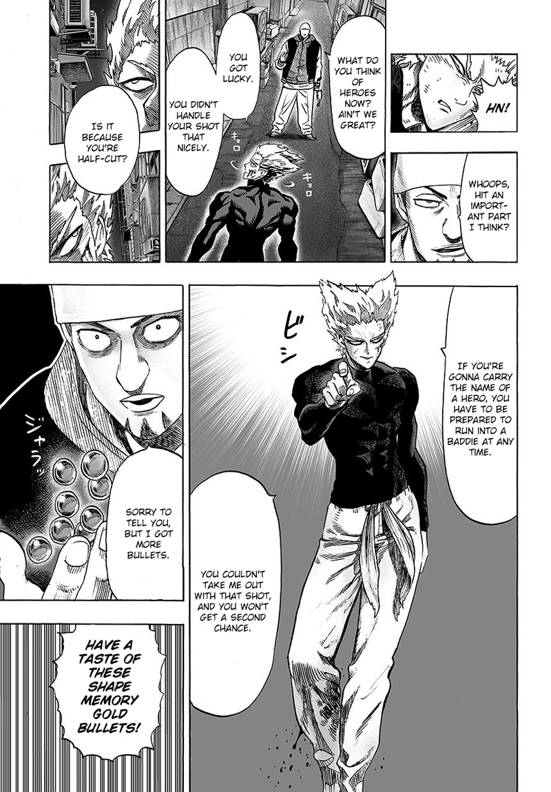One Punch Man Manga Chapter 50 page 9 - Ride in Tone! scene