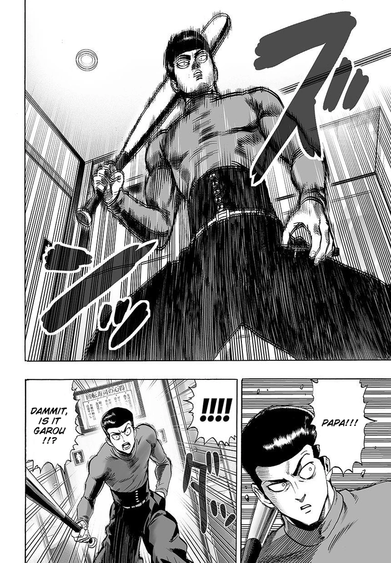 One Punch Man Manga Chapter 52 page 10 - Don't Put It Back! scene