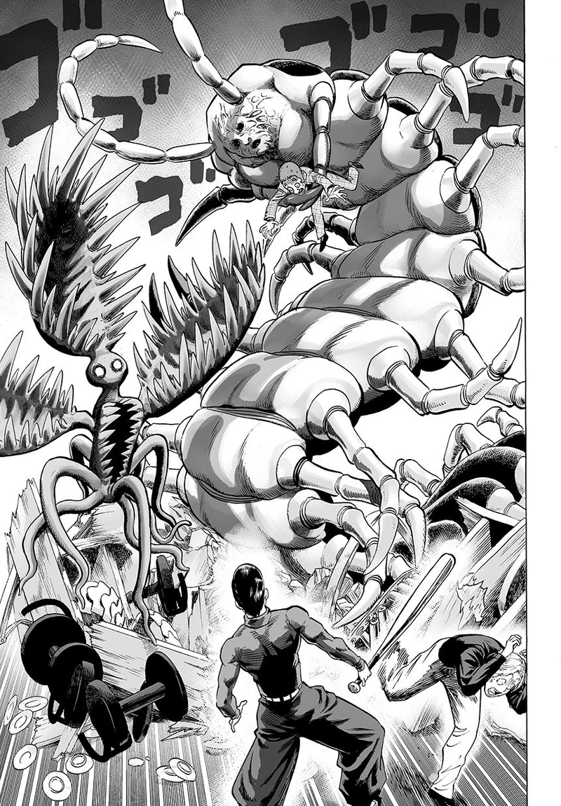 One Punch Man Manga Chapter 52 page 11 - Don't Put It Back! scene