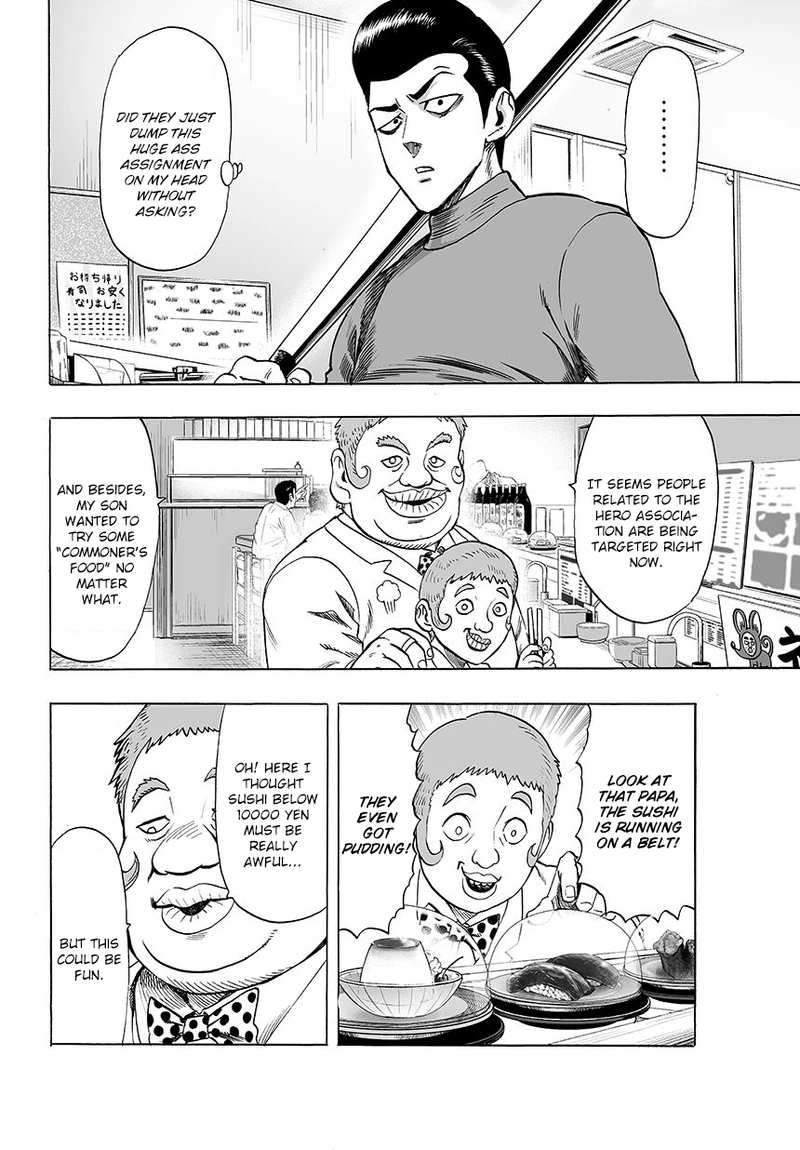 One Punch Man Manga Chapter 52 page 6 - Don't Put It Back! scene