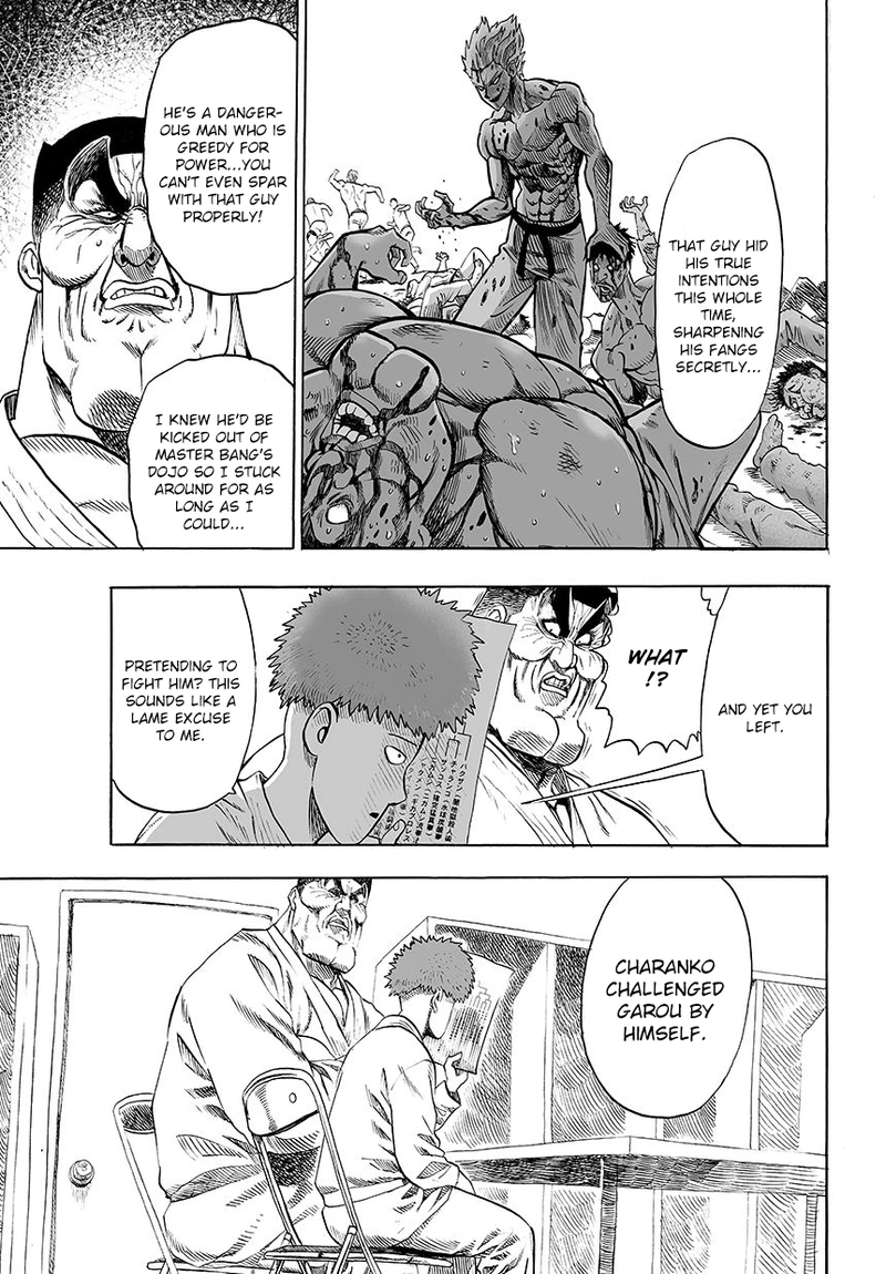 One Punch Man Manga Chapter 53 page 12 - Waiting Room scene