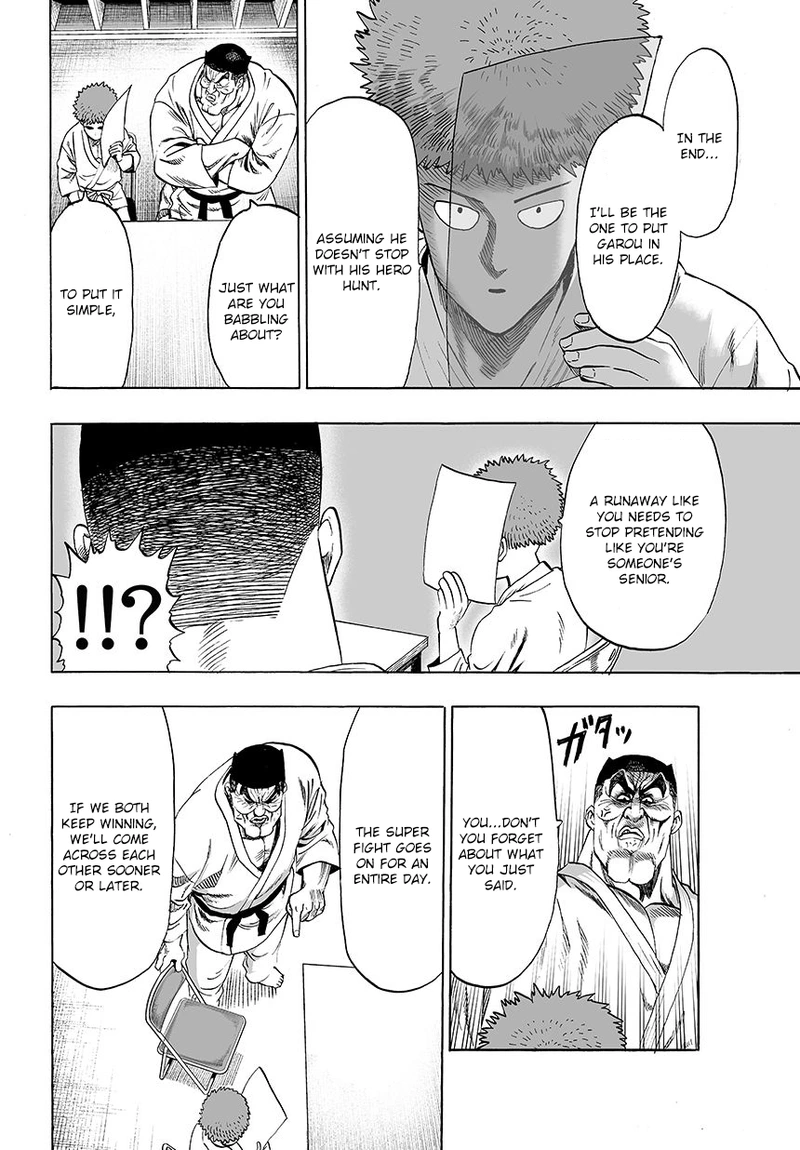 One Punch Man Manga Chapter 53 page 13 - Waiting Room scene