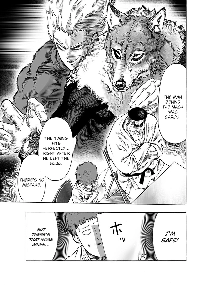 One Punch Man Manga Chapter 53 page 8 - Waiting Room scene