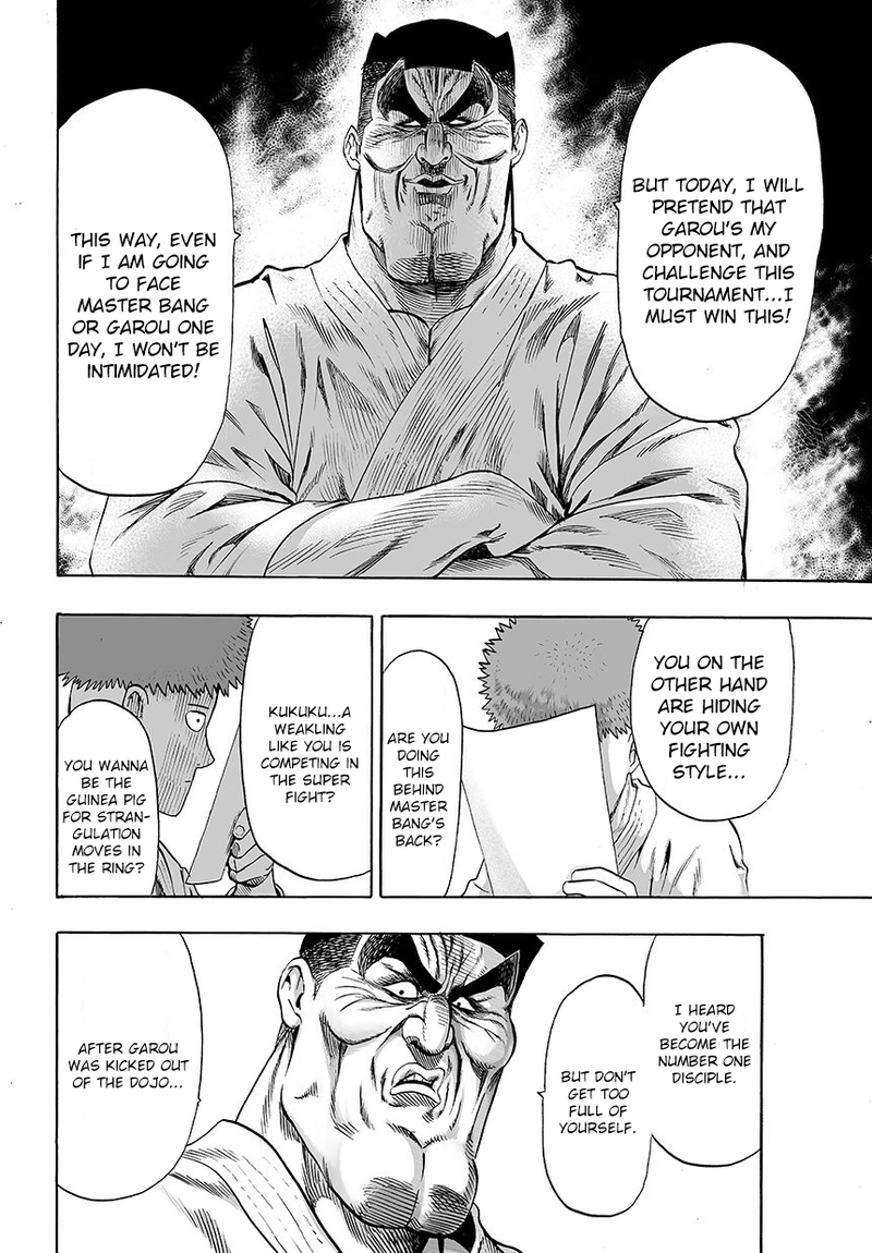 One Punch Man Manga Chapter 53 page 9 - Waiting Room scene