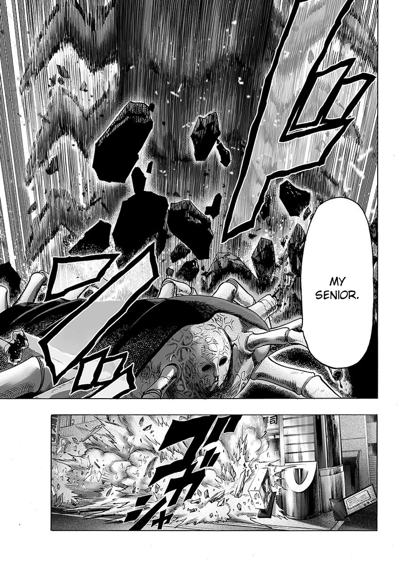 One Punch Man Manga Chapter 54 page 5 - Centipede scene