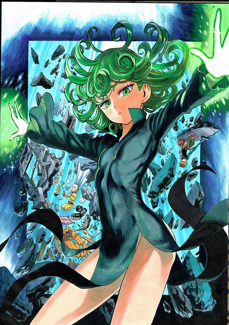 One Punch Man Manga Chapter 55.5 page 1 - Volume 10 Extras scene