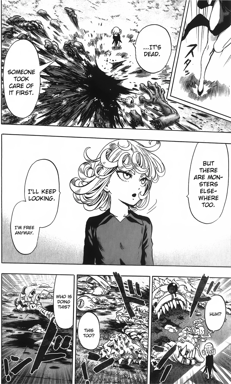 One Punch Man Manga Chapter 55.6 page 8 - Tatsumaki's Day Off | Volume 10 Extras scene