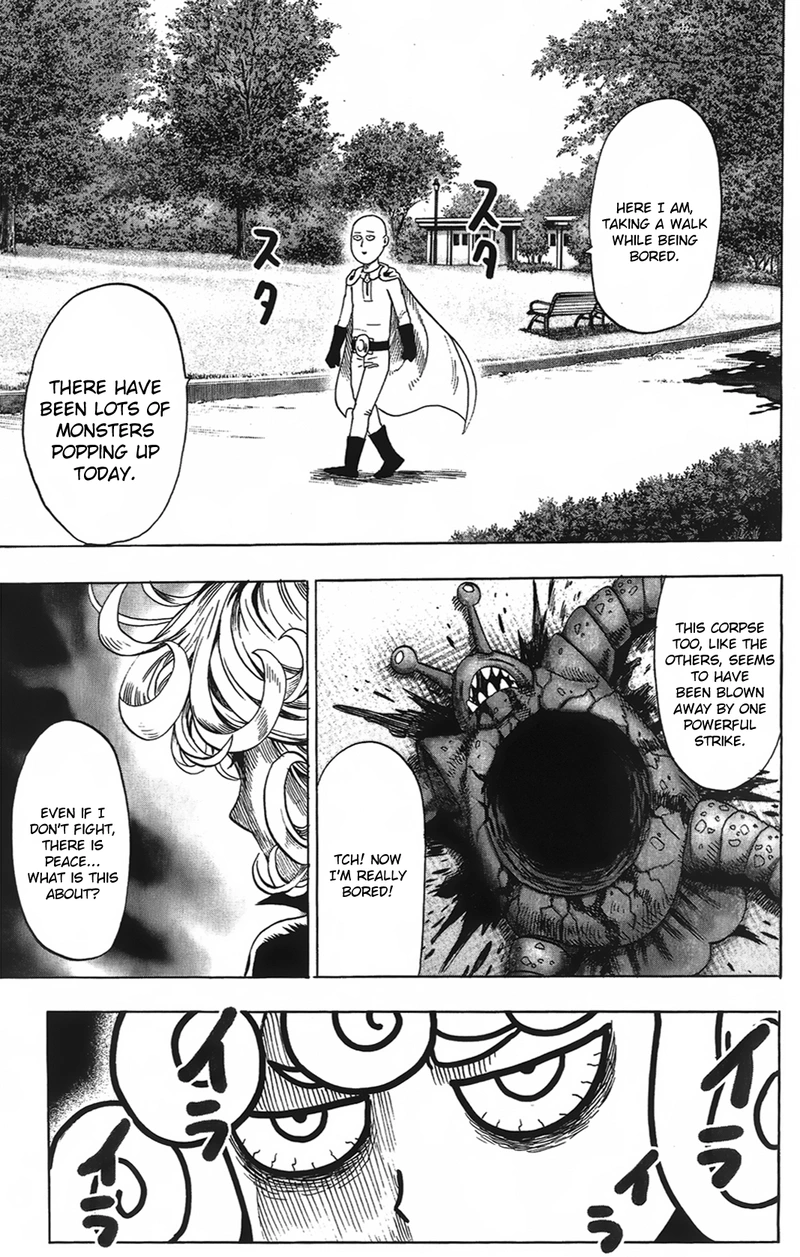 One Punch Man Manga Chapter 55.6 page 9 - Tatsumaki's Day Off | Volume 10 Extras scene